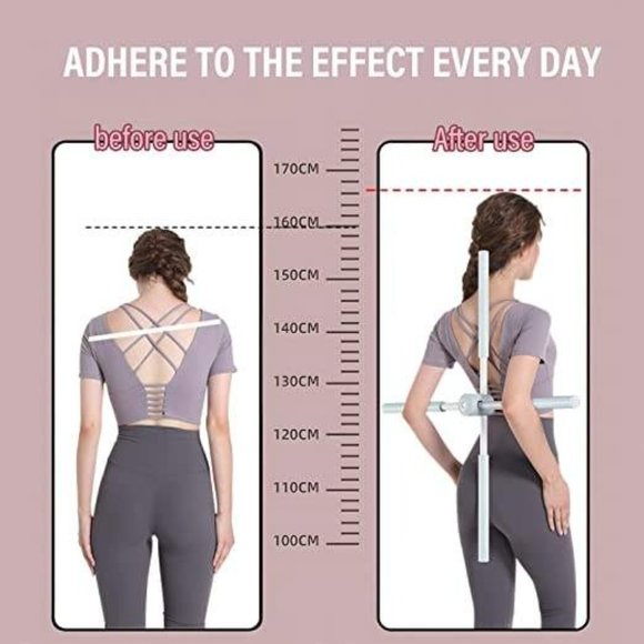 Yoga Sticks Stretching Tool Posture Retractable Design - Picture 9 of 16